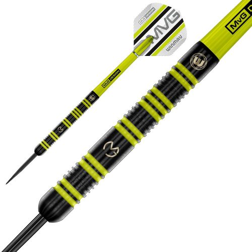 Set darts  steel Winmau MvG Pro-Series 23g, 85% wolfram