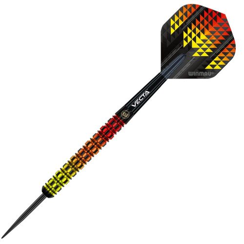 Set sageti steel Winmau Firestorm Flame Parallel 22g, 90% wolfram