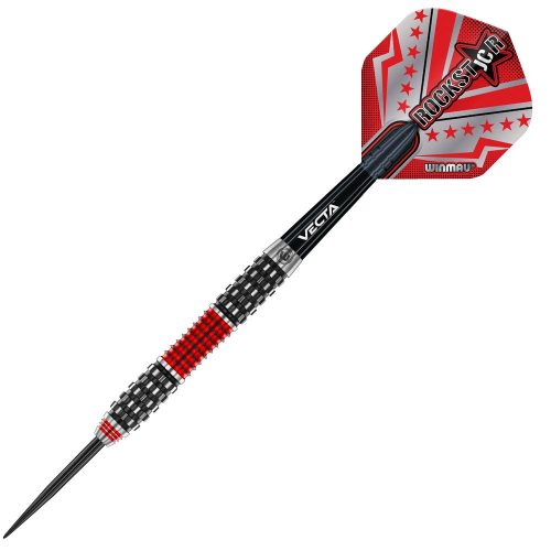 Set darts steel Winmau Joe Cullen Rockstar RS 1.0, 22g, 90% wolfram