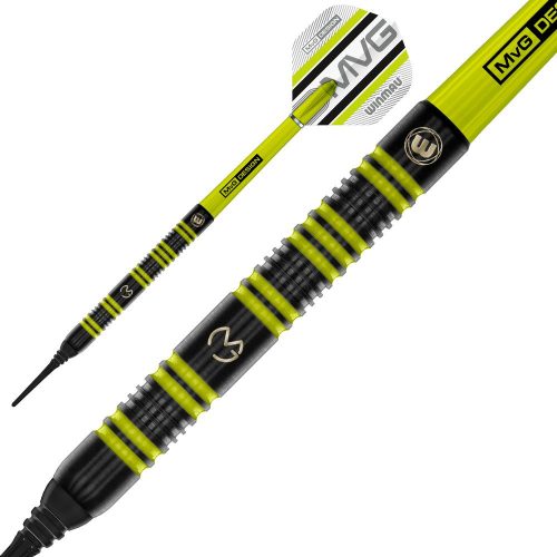 Set darts  soft Winmau MvG Pro-Series 20g, 85% wolfram