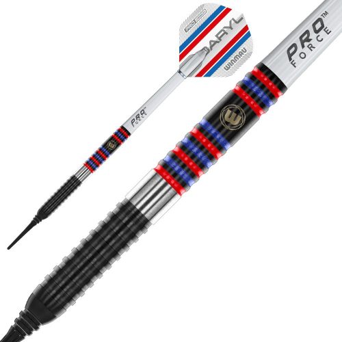 Set darts soft Winmau Daryl Gurney Pro-Series 20g, 85% wolfram