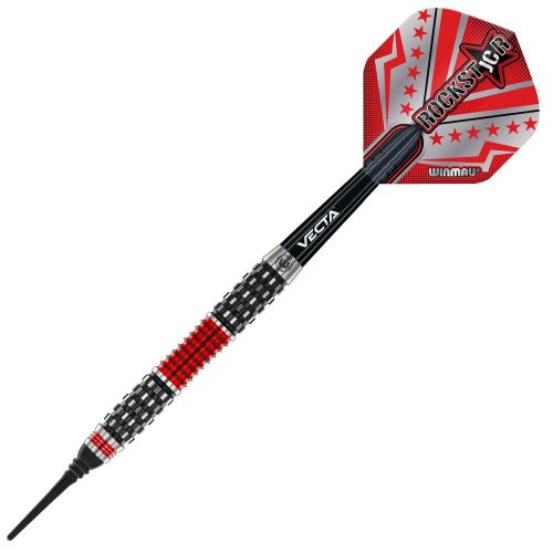 Set darts soft Winmau Joe Cullen Rockstar RS 1.0, 20g, 90% wolfram