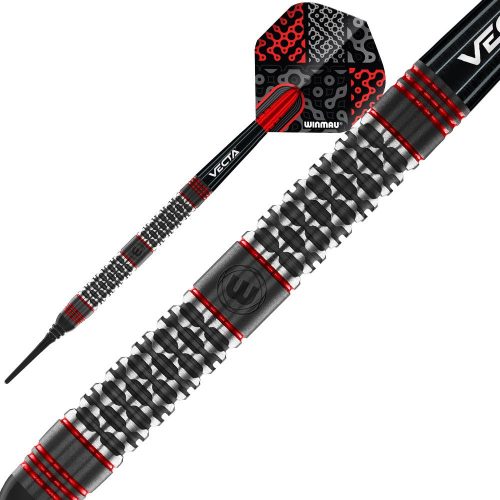 Set darts Winmau soft Cypher 18g, 90% wolfram