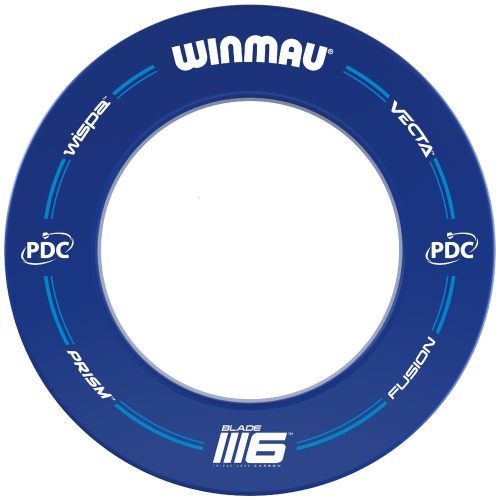 Protector perete Winmau PDC cu logo, albastru