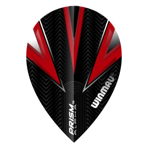 Fluturas darts Winmau Alpha Pear rosu-negru