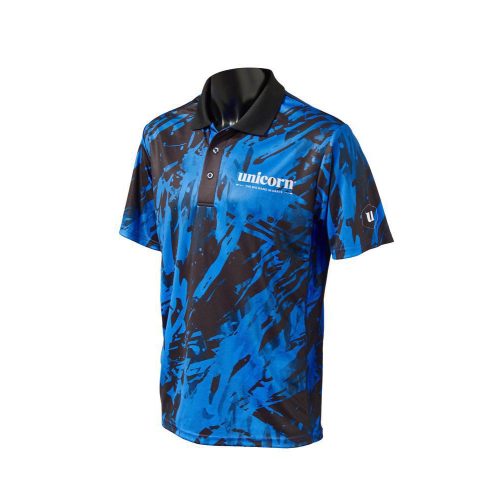 Camasa darts Unicorn Pro-Tech Camo XXXL, albastru