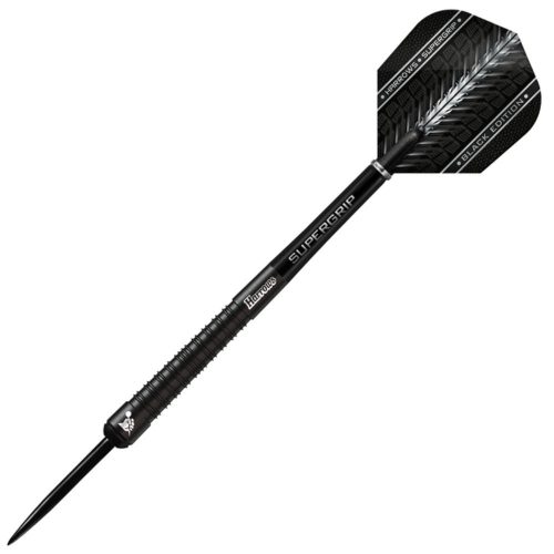 Set darts steel Harrows Supergrip Black Edition 22g, 90% wolfram