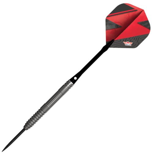 Set darts steel Bull's Lightnin Red 21g, 80% tungsten