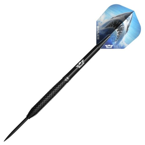 Set darts Bull's Shark Pro Black 23g, 90% tungsten