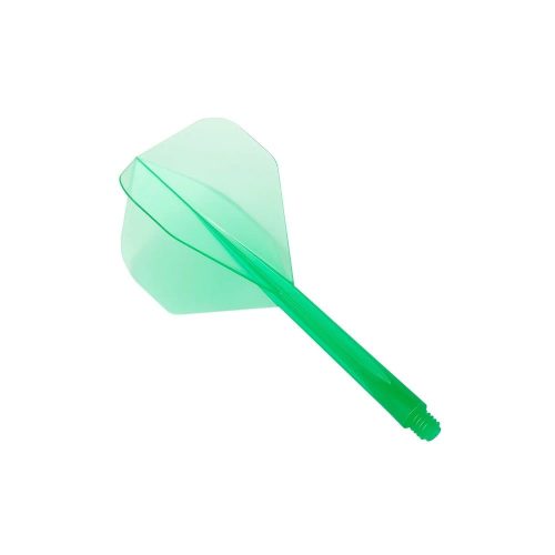 Fluturas si tija intr-o bucata Condor Zero Stress verde transparent, fluturas standard, tija lunga