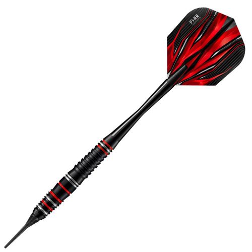 Set sageti darts Harrows soft 16g, Fire High Grade Alloy, otel