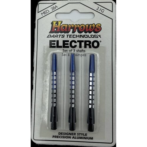 Tija Harrrows Electro 47mm, lung, albastru