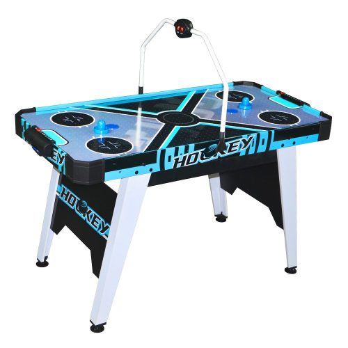 Masa Air Hockey, Taifun, Marimea 4.5', Culoare Albastru, Pentru Copii