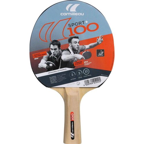 Paleta ping pong Cornilleau Sport 100, de interior