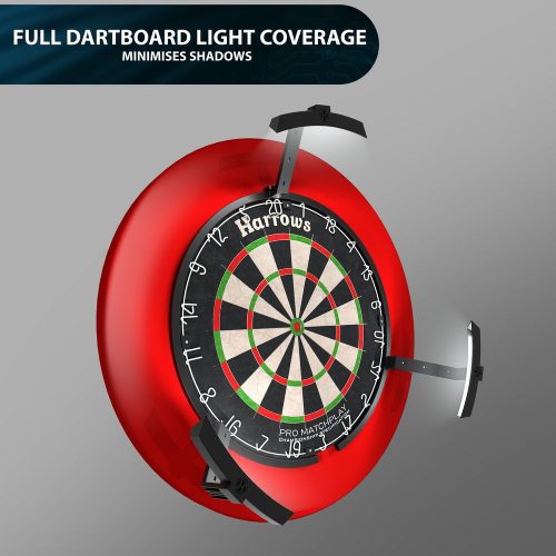 Harrows Tri-Light, iluminare fara umbre pentru tinta de darts