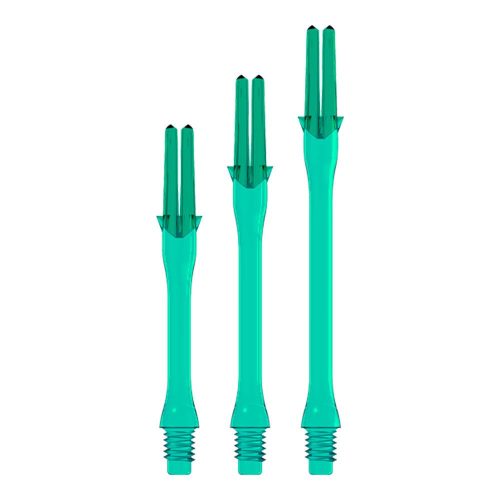 Tije Darts L-Style Locked Slim, Emerald Verde, 30mm