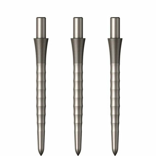 Varf darts metalic Mission Sniper Ripple 28mm, argintiu