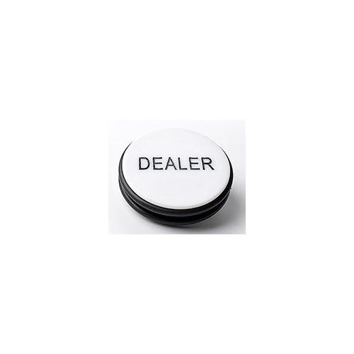 Buton de dealer negru/alb XL