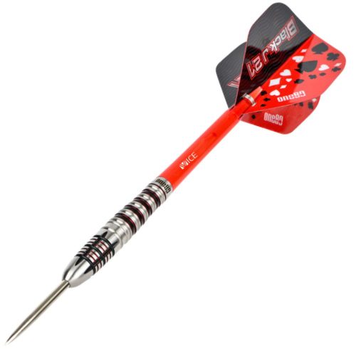 Sageti darts steel ONE80 Black J21 v04 23g 90% tungsten