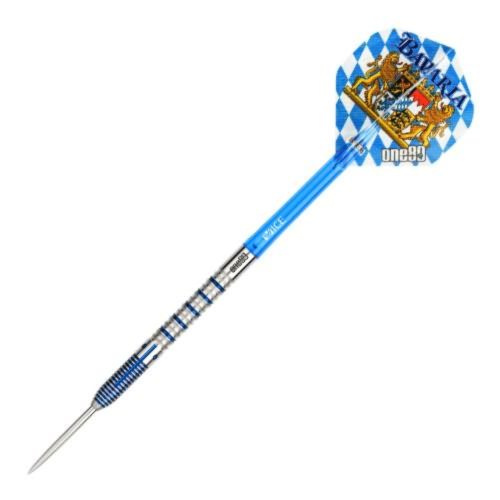 Set darts steel One80 Bavaria Ultra O3 23g, 90% wolfram