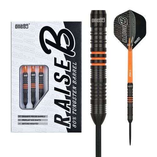 Set sageti darts steel One80 Raise B-OR, 21g, 80% wolfram