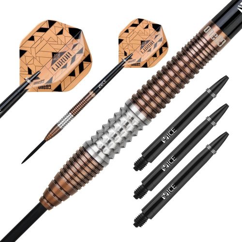 Set sageti darts steel One80 Luxor Beta 25g, 90% wolfram