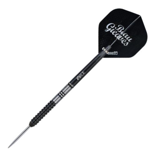 Set darts steel One80 Beau Greaves VHD Black Edition 23g, 90% wolfram