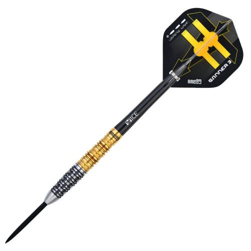 Set darts steel One80 Gunner III, 23g, 90% wolfram