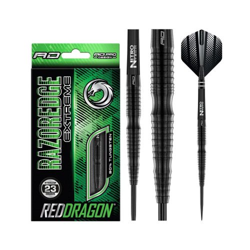 Sageti darts Red Dragon steel Razor Edge Extreme, 23g, 90% tungsten