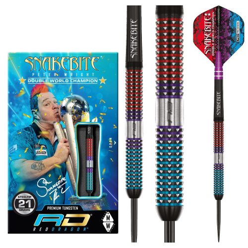 Set darts steel Red Dragon Peter Wright Spirit, 21g 90% wolfram