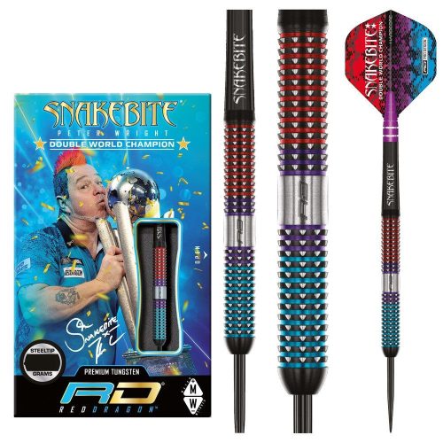 Set darts steel Red Dragon Peter Wright Spirit, 25g 90% wolfram