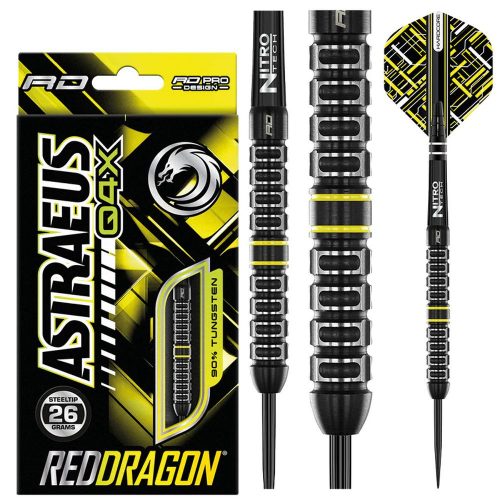 Set darts steel Red Dragon Astraeus Q4X Parallel 26g 90% wolfram