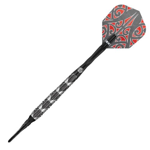 Set darts Shot soft, Warrior Awe 18g, 90% tungsten