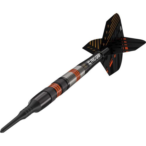 Set darts soft  TARGET Raymond van Barneveld Black 2023, 18g 80% wolfram