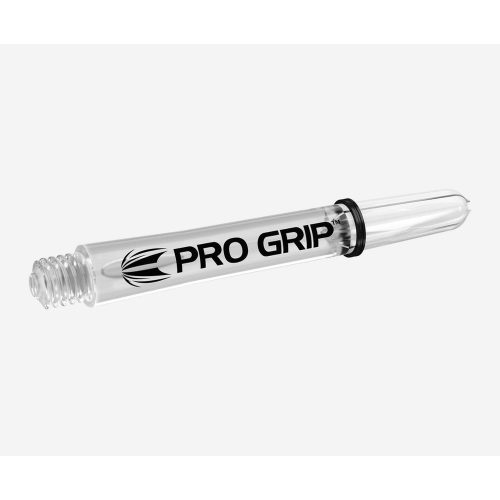 Tija Target Pro Grip plastic, transparent, lung, pachet 9 bucati