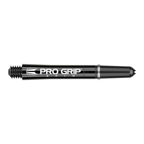 Tije TARGET Pro Grip Spin plastic rotative, negru, lung, 9 buc 48 mm