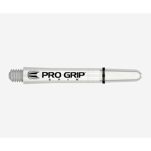 Tija Target Pro Grip Spin plastic, alb, mediu, pachet 9 bucati