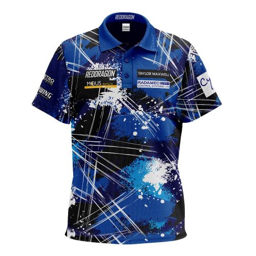 Camasa darts Red Dragon Luke Humphries WC Tour Polo, marimea M