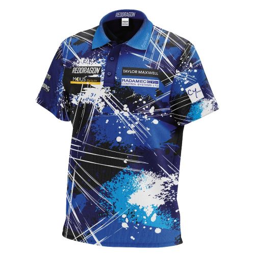 Camasa darts  Red Dragon Luke Humphries WC Tour Polo, marimea XXL