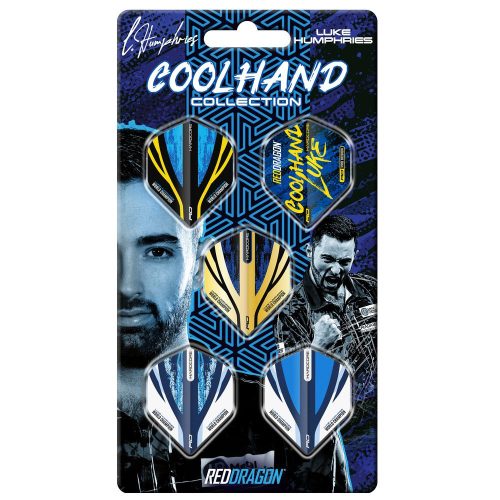 Pachet fluturas darts Red Dragon Luke Humphries Coolhand colectie